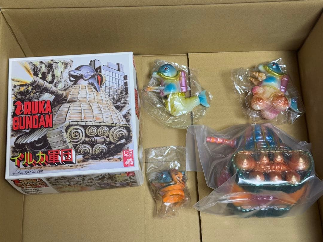 PAUL KAIJU ポールカイジュウ ソフビ イルカ軍団 イベント限定版