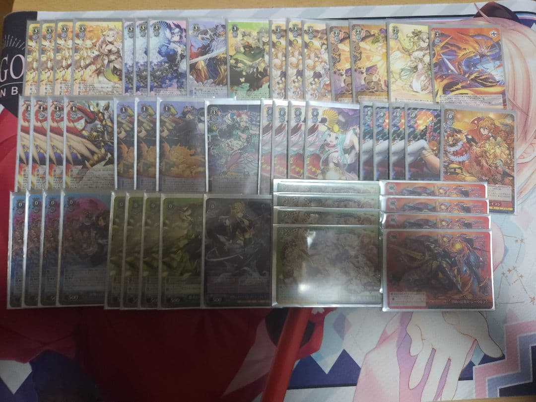 ヴァイスシュヴァルツ　パズドラ　デッキ+パーツセット