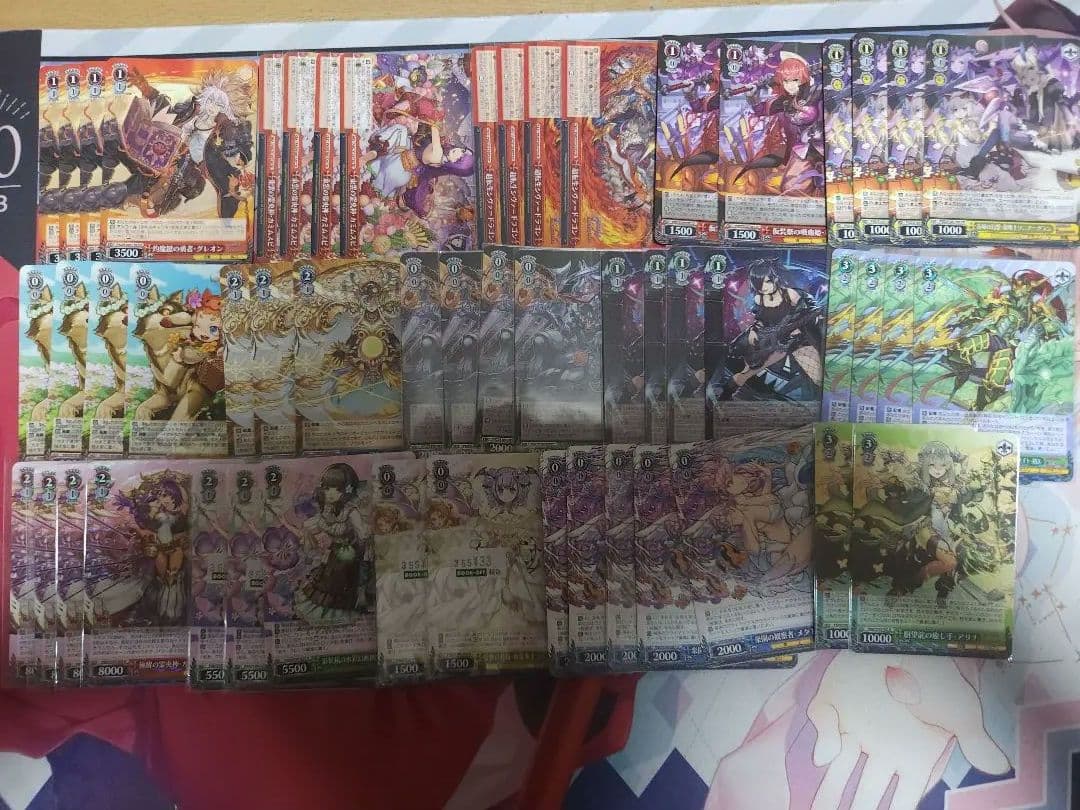 ヴァイスシュヴァルツ　パズドラ　デッキ+パーツセット