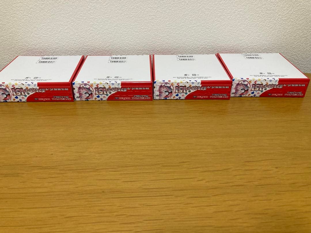 ポケモンカード151 box （4box） シュリンクなし