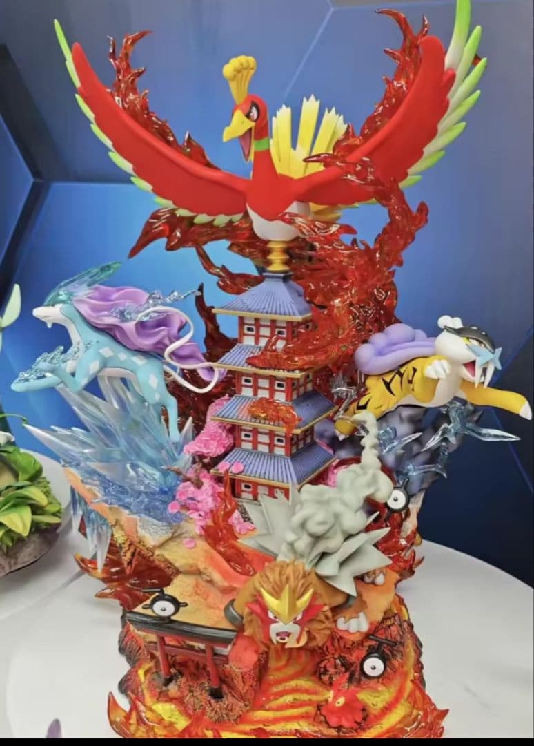 ポケモン　ホウオウ　エンテイ　スイクン　ライコウ　フィギュア