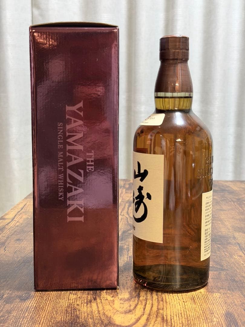 サントリー 山崎 シングルモルト ウイスキー 43度 700ml 旧箱