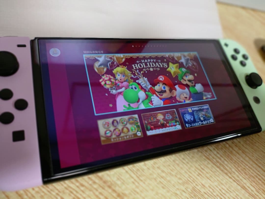 NintendoSwitch有機EL 新品SDカード 追加Joy-Con複数付