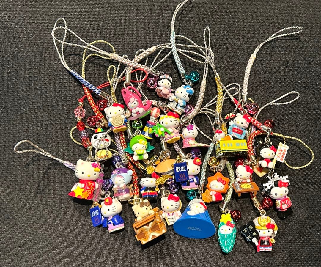 ハローキティ ご当地キティ　根付け　ストラップ　まとめ売り　限定　廃盤品　北海道
