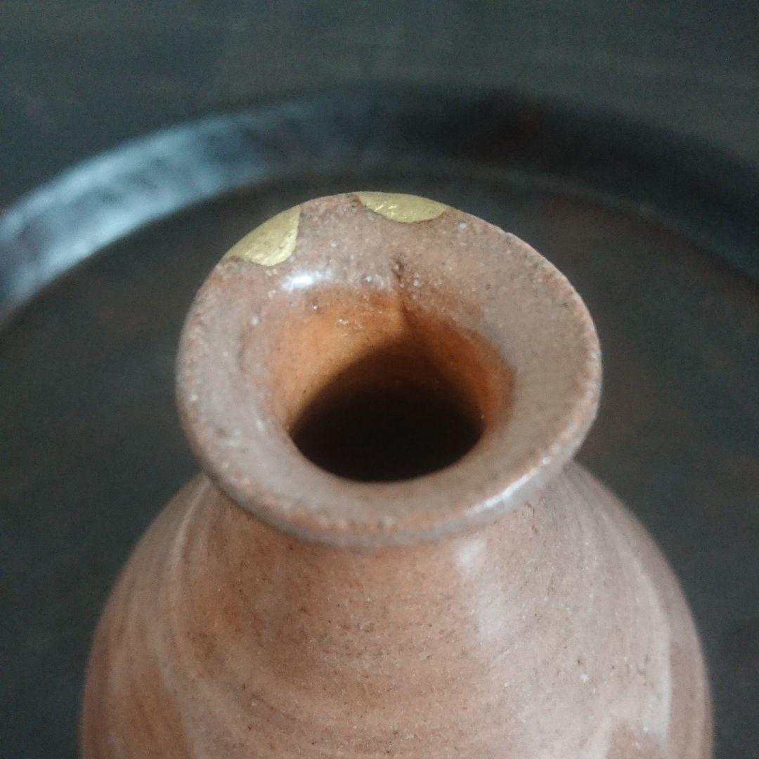 三藤るい 唐津徳利 金継ぎ