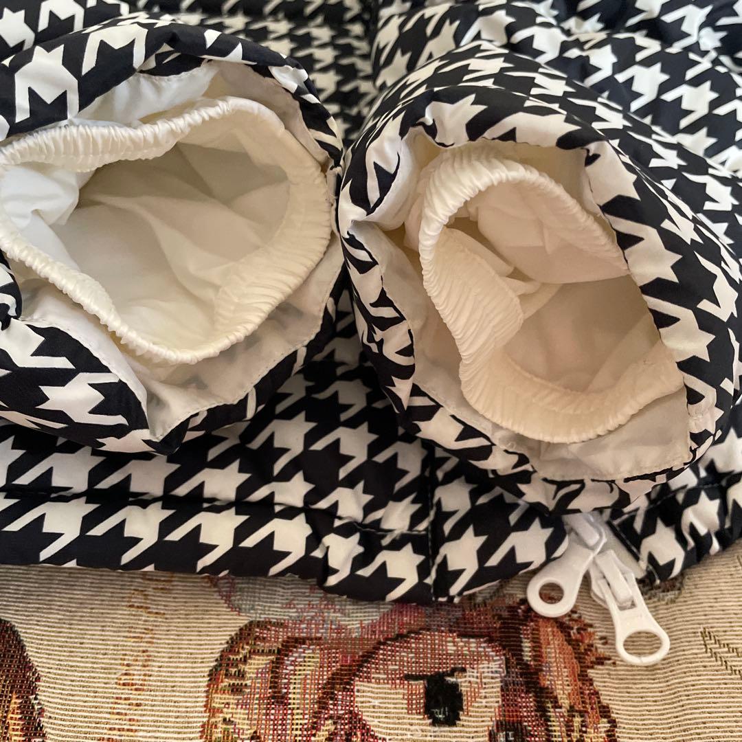 パーリーゲイツダウンレディース，千鳥格子1