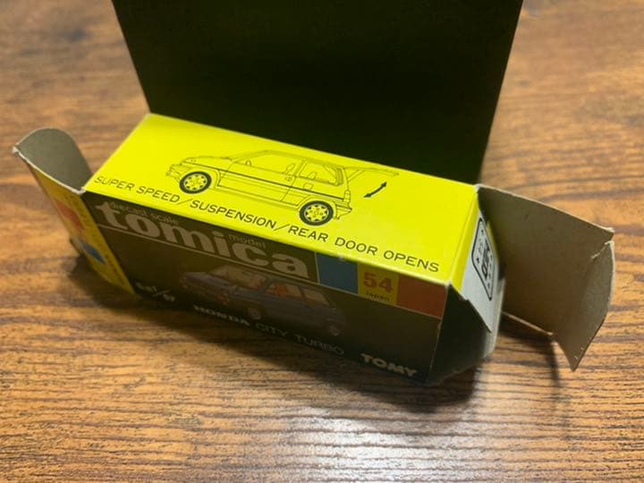 トミカ　ホンダ　シティ　ターボ　日本製