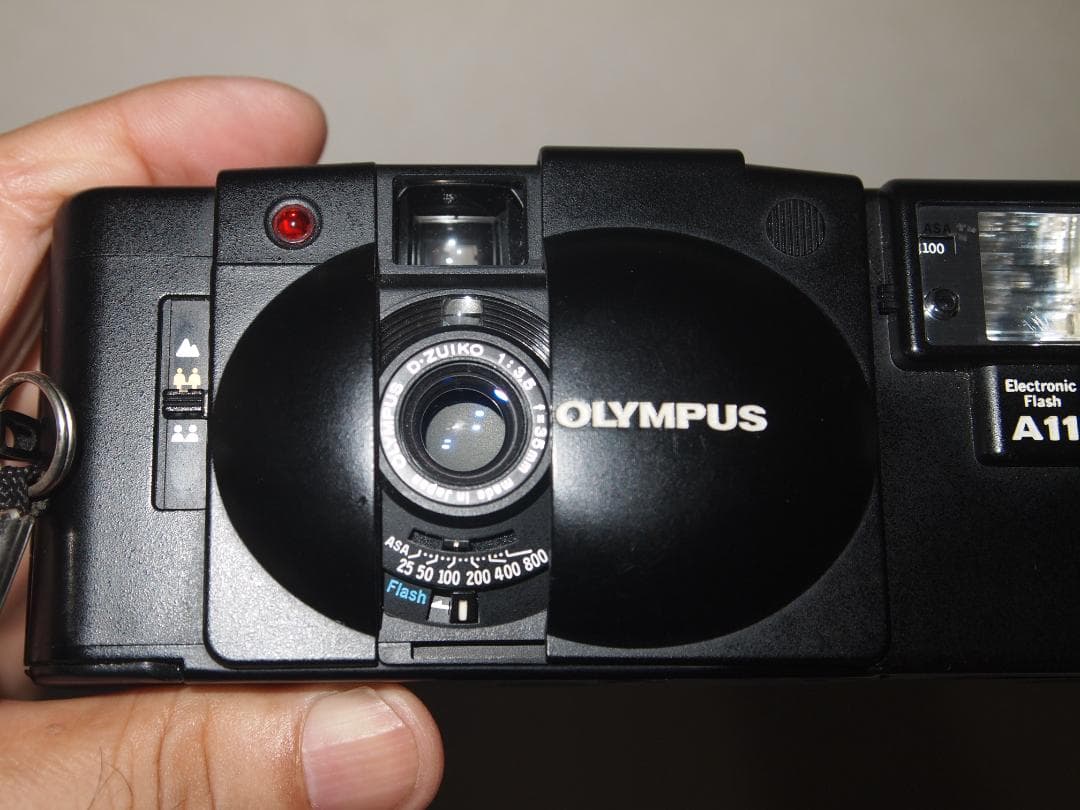 動作、フラッシュOK！OLYMPUS XA2 A11 フィルムカメラ #3690