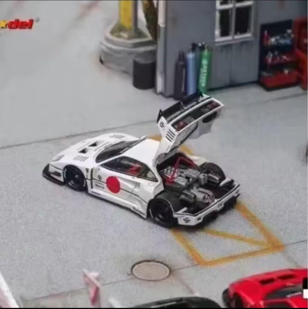 スターモデル F40 lbwk ホワイト 1/64