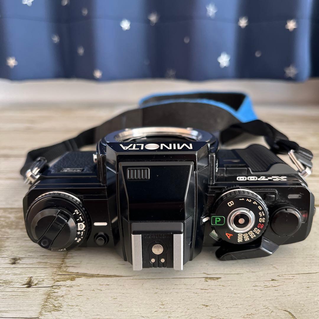 MINOLTA ミノルタX-700 一眼レフ フィルムカメラ レンズ2個セット