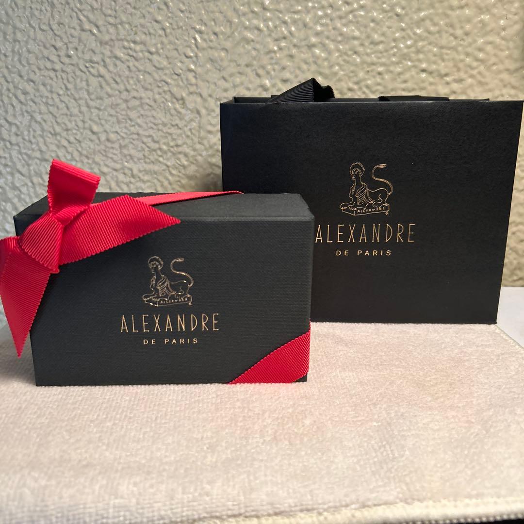 ALEXANDRE DE PARIS ヘアクリップ ギフトボックス付き