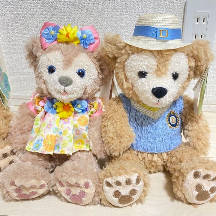 ダッフィー シェリーメイ  ss ぬいぐるみ 4体セット