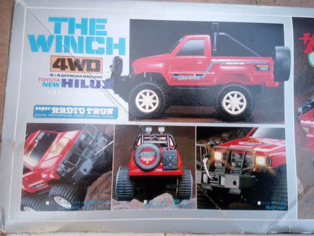 マツシロ　ザ　ウィンチ　ハイラックス　スーパーラジオトロン　ラジコン　昭和