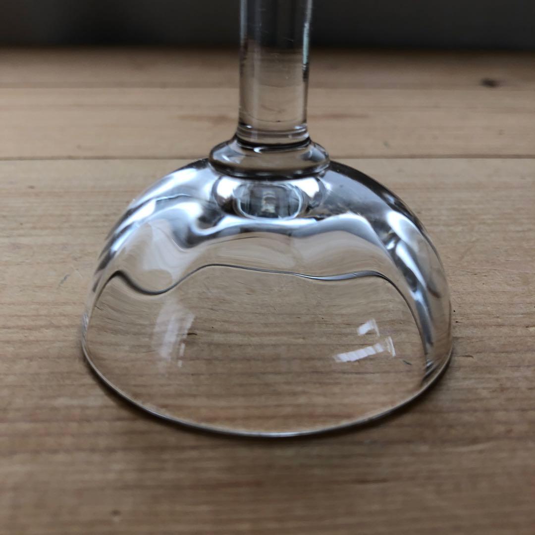 古いシャンパンクープ　２脚　食前酒・食後酒グラス　リキュールグラス　no.123