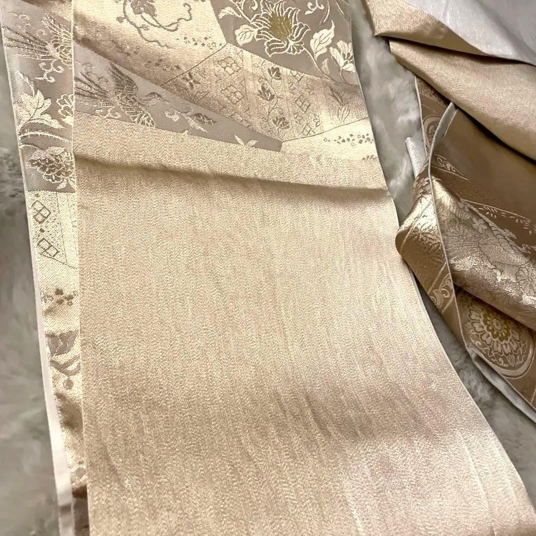 24金箔ふくれ織新品未使用帯2枚セット