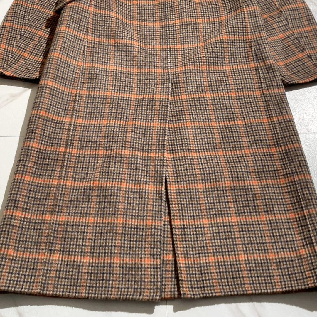 24aw　未使用　5万　トミーヒルフィガー　ウール　ダブル　チェックコート