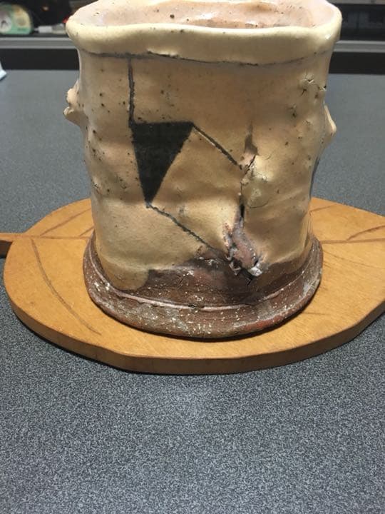 萩焼作家 永地博正作 花瓶 お値下げしました。