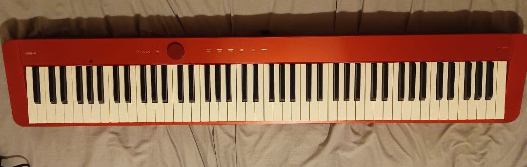 [訳あり]CASIO「Privia」88鍵電子ピアノ PX-S1100 レッド