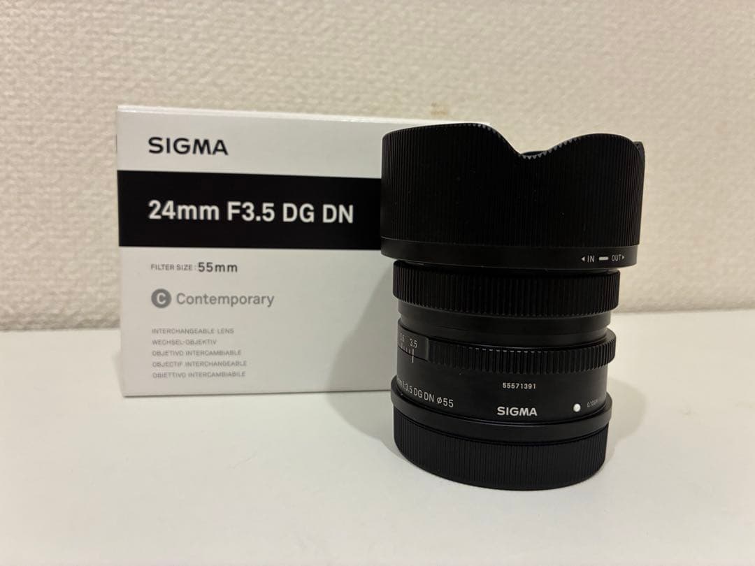 美品　SIGMA 24mm F3.5 DG DN　ライカ Lマウント