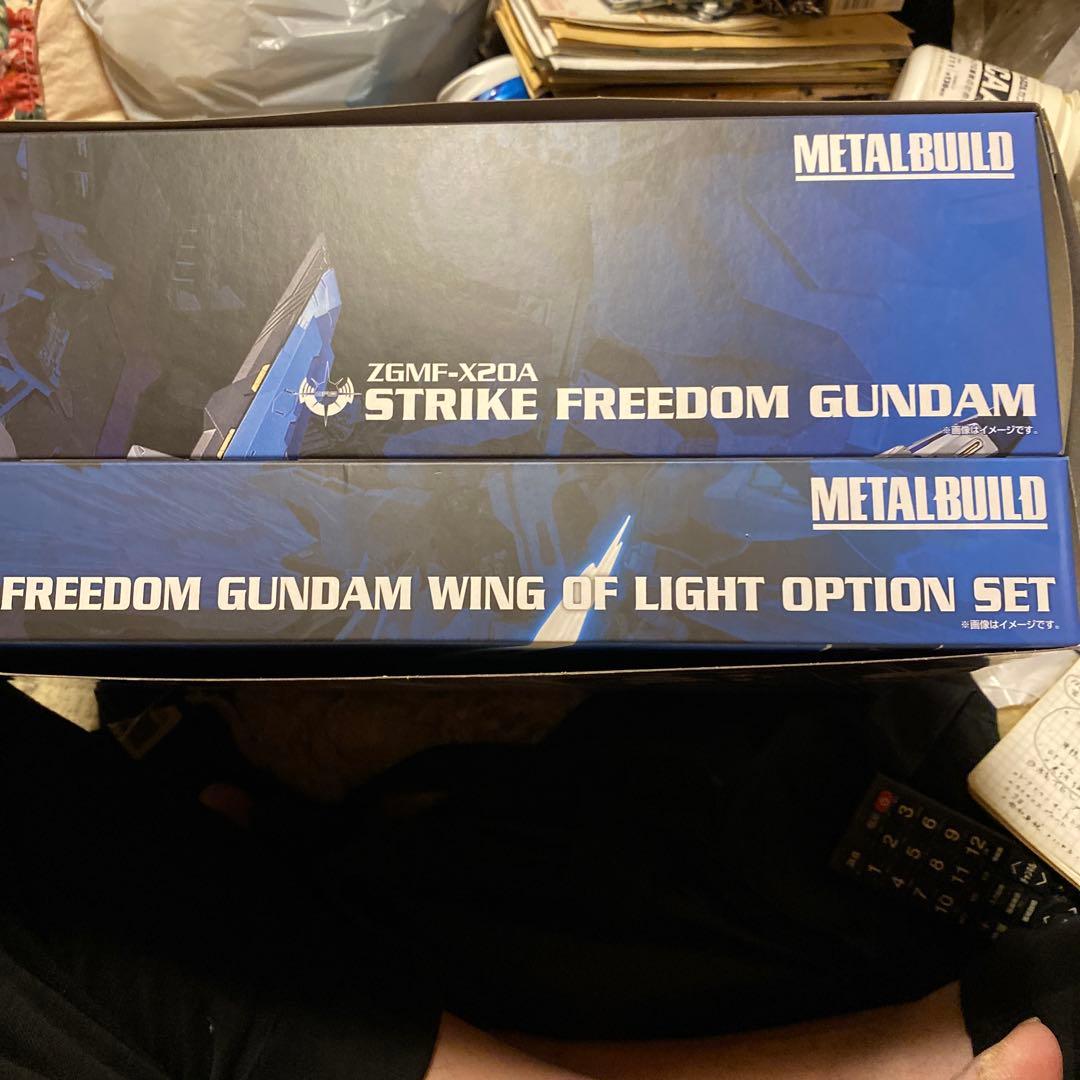 ストライクフリーダムガンダム　光の翼セット メタルビルド