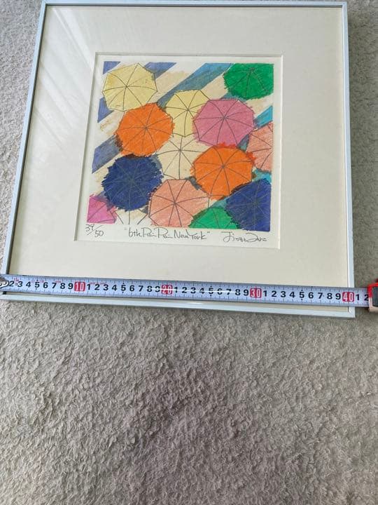 おかもとみわこ　シルクスクリーン　39/50