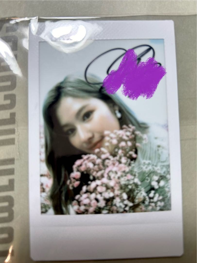 #TWICE4 タワレコ　直筆サイン入りチェキ　サナ