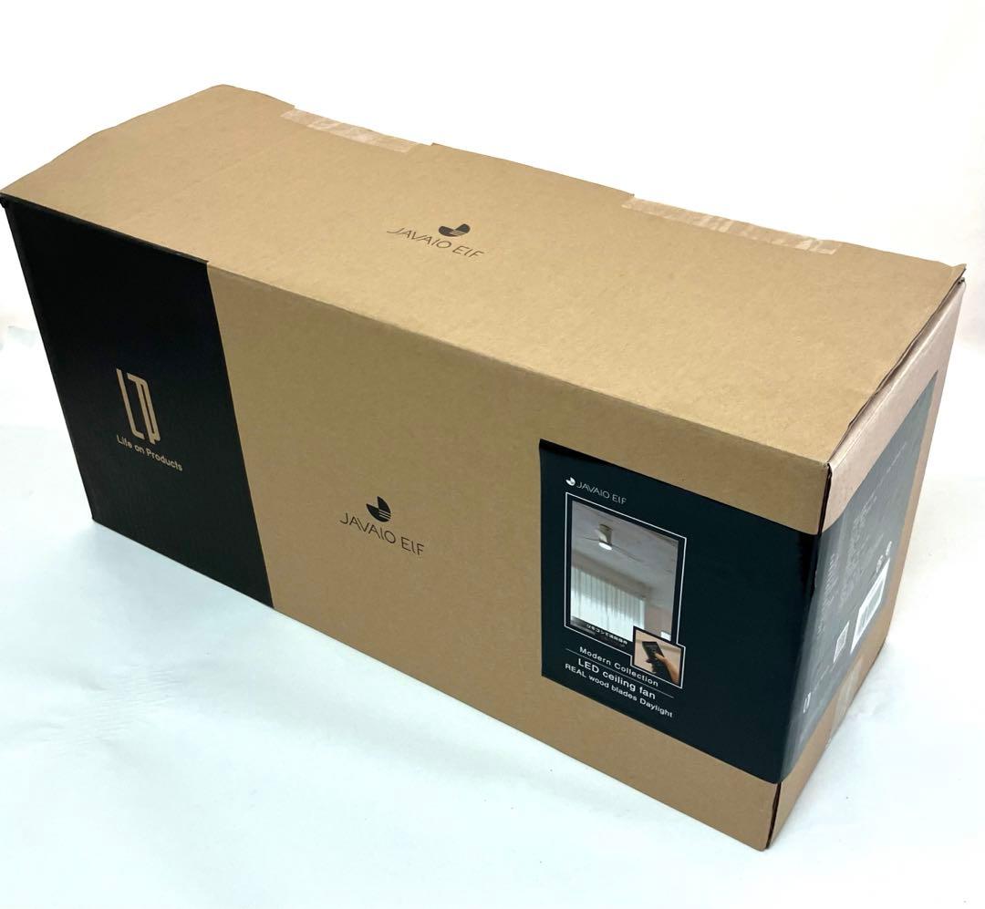 新品未使用 JAVALO ELF シーリングファン JE-CF004M ホワイト