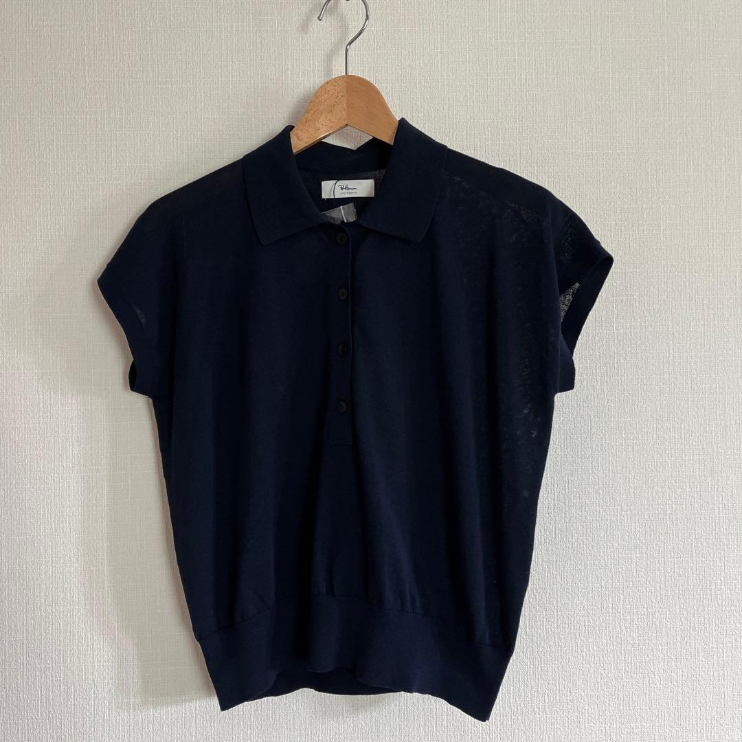 ロンハーマン　ニットポロトップ