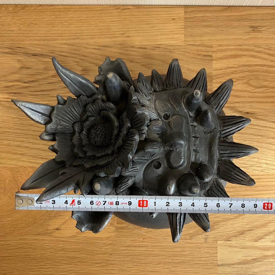 鬼面　茶碗？　丼？　鬼瓦風