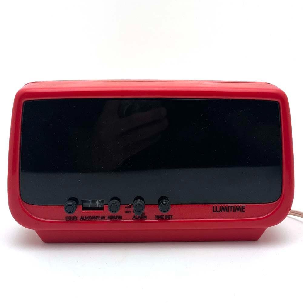 田村電気 LUMITIMEルミタイム 光デジタル時計/ヴィンテージスペースエイジ