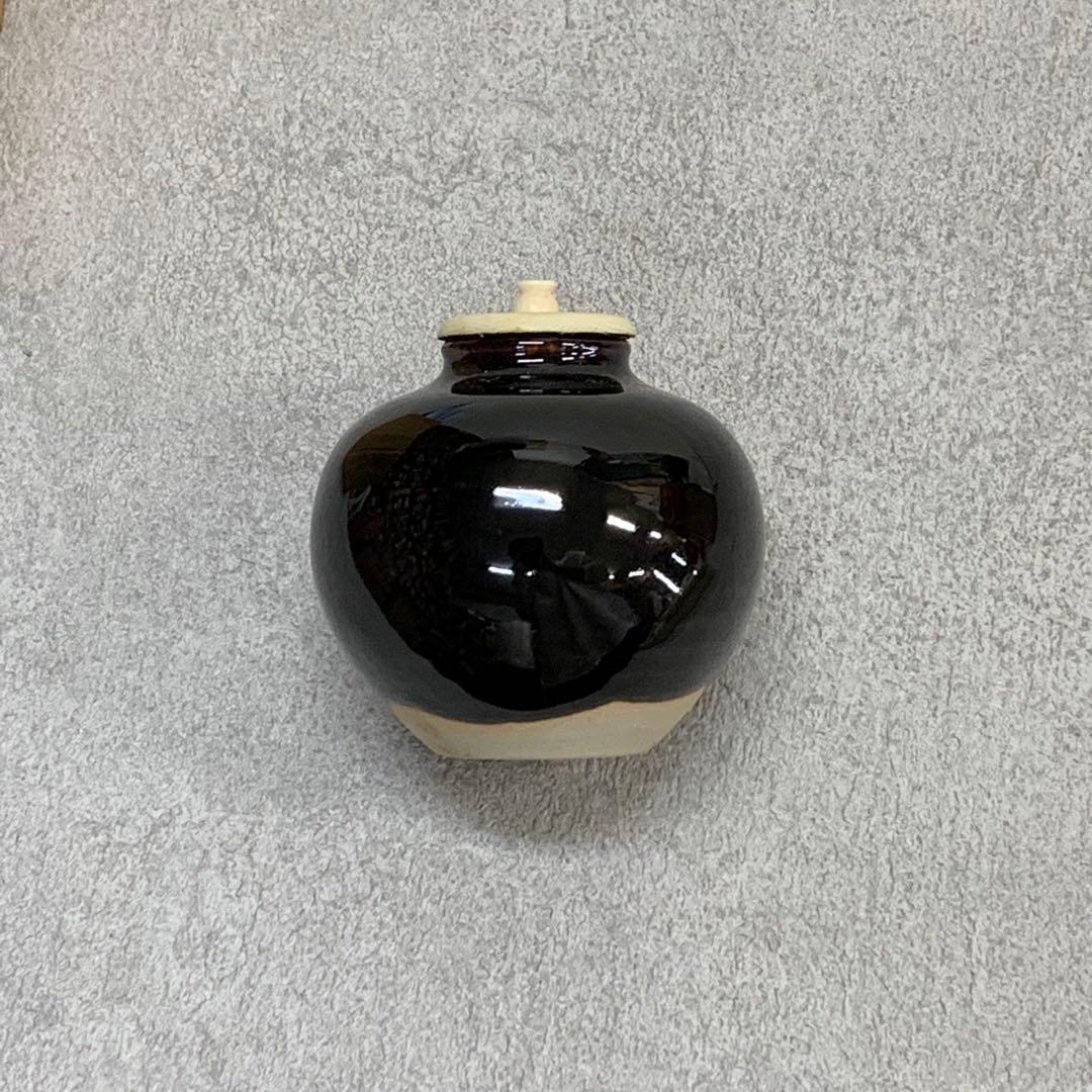 茶入れ 桶谷定一 共箱 巾着付 茶道具 抹茶 和食器 茶の湯 骨董