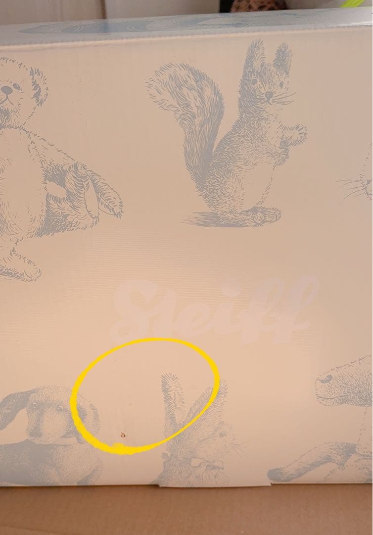 Steiff　オセロタイタニック　テディベア　1912　レプリカ