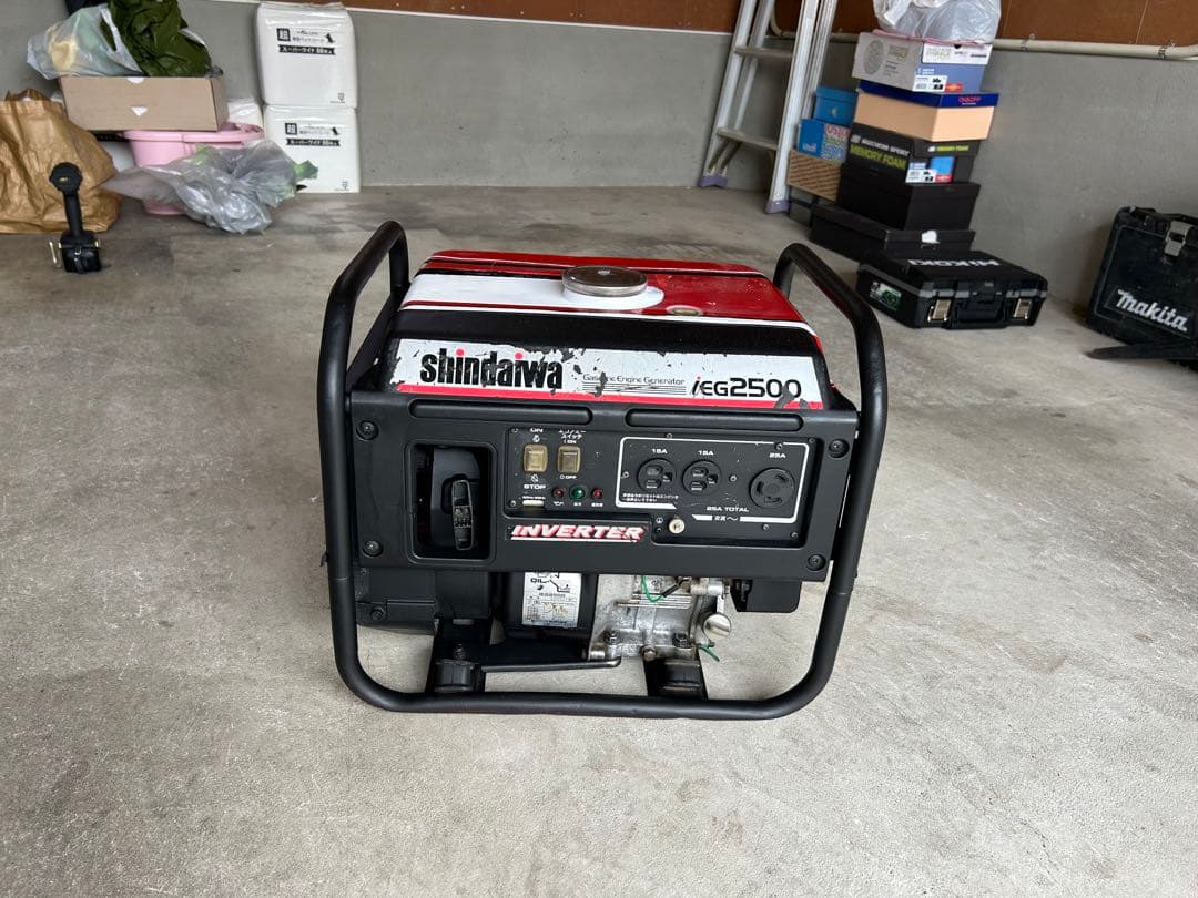 SHINDAIWA IEG2500 インバーター発電機