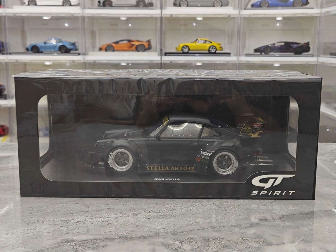 ハ*ル様 GT Spirit 1/18 ポルシェ 964 RWB ミニカー マッ