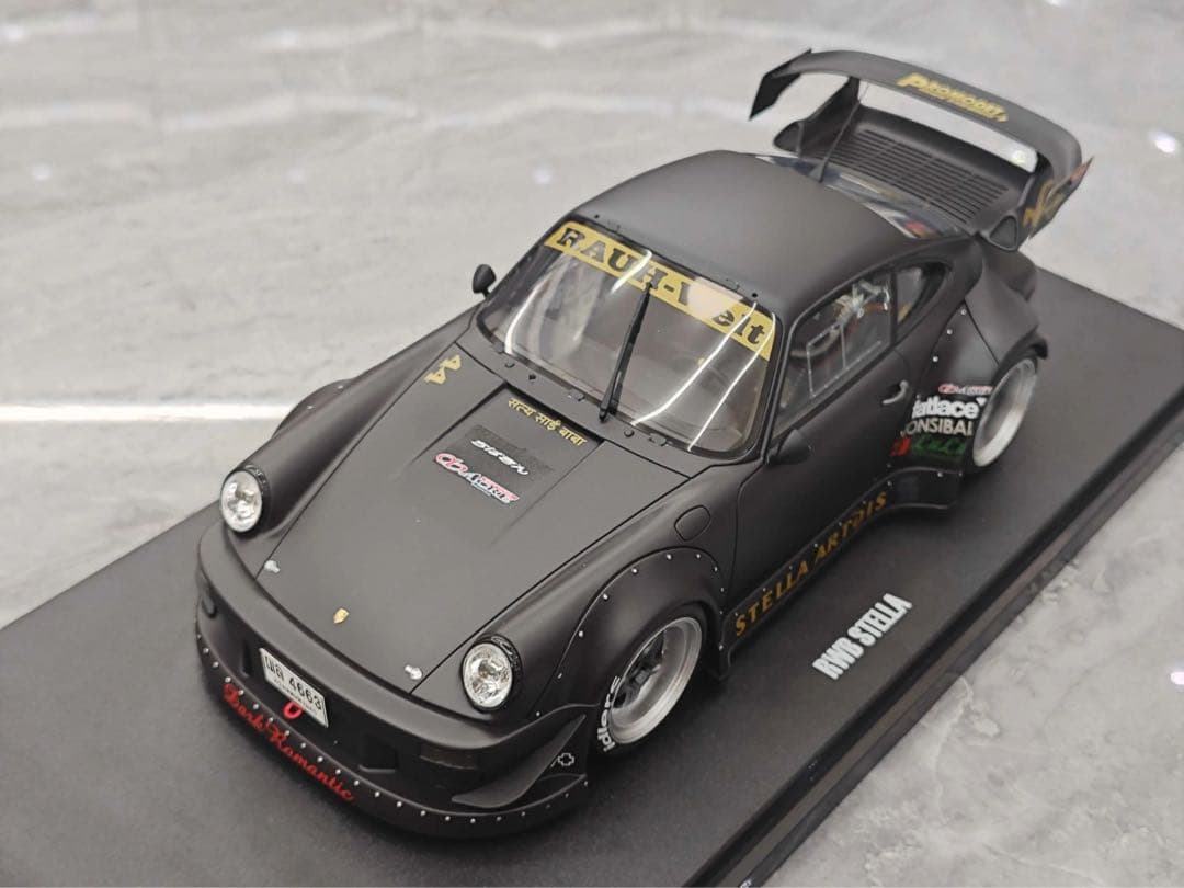 ハ*ル様 GT Spirit 1/18 ポルシェ 964 RWB ミニカー マッ
