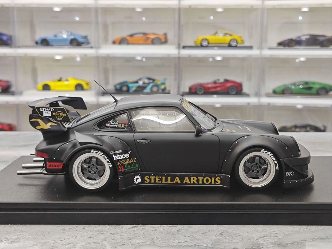 ハ*ル様 GT Spirit 1/18 ポルシェ 964 RWB ミニカー マッ