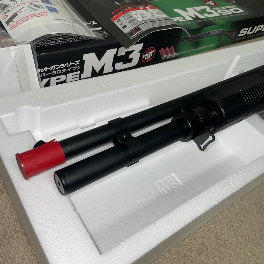未使用品 東京マルイ No3 M3 スーパー90 18歳以上エアーショットガン