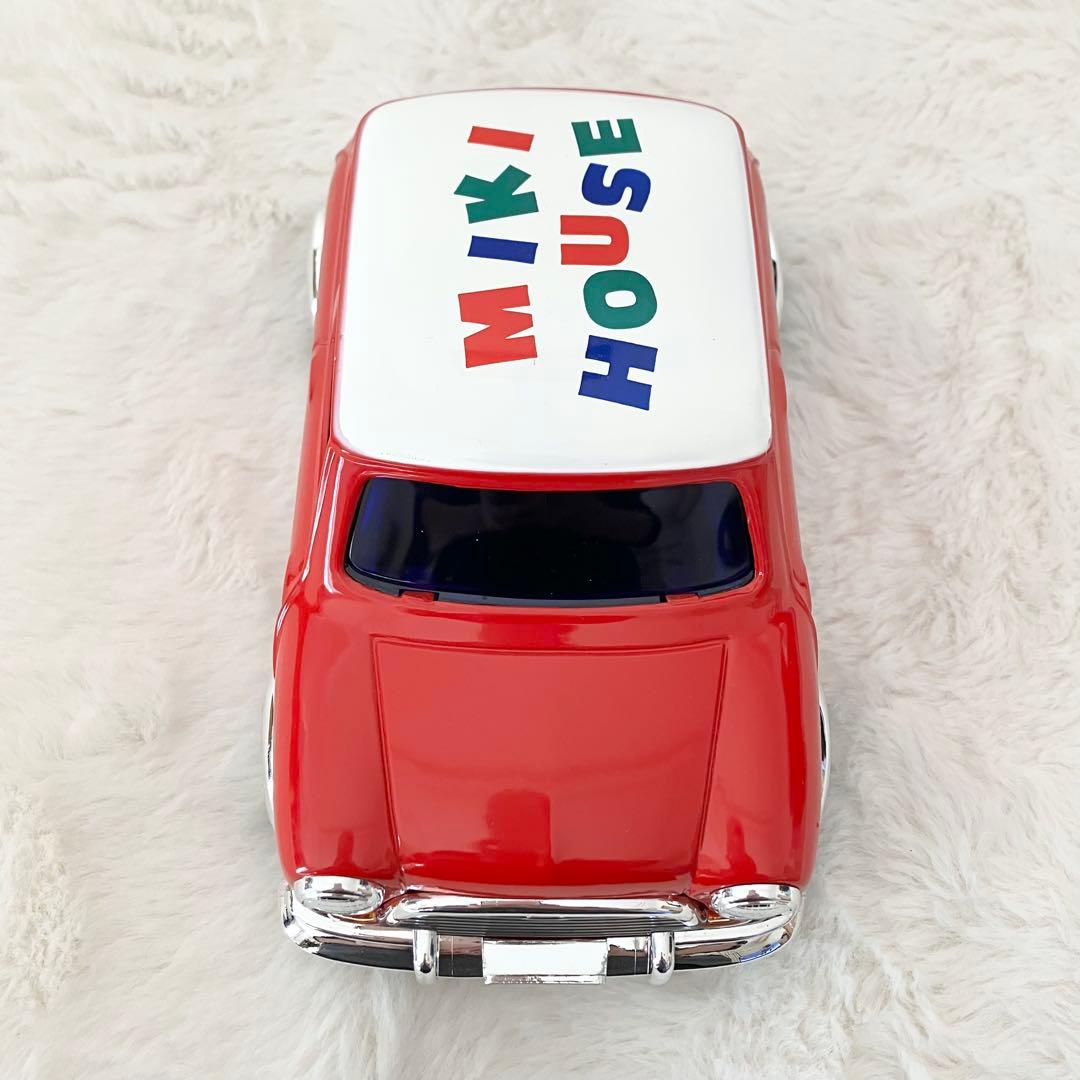 【レア・美品】MIKI HOUSE ミキハウス　ブリキミニカー　ミニクーパー