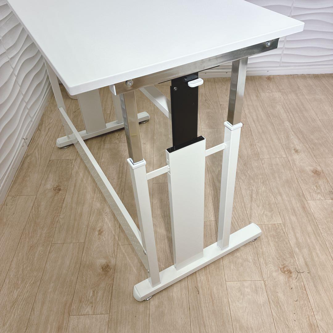 ◇山善◇昇降式テーブル◇パソコンデスク◇大阪兵庫京都奈良滋賀和歌山◇