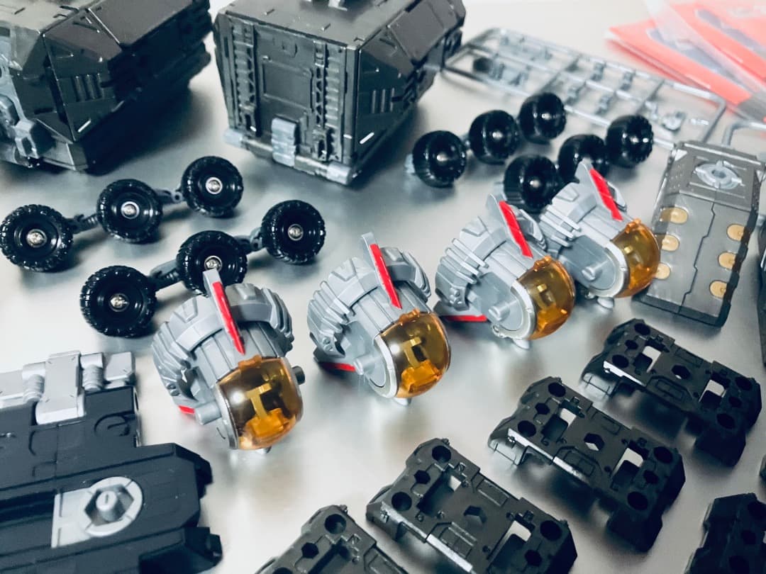 ダイアクロン　＜D＞ビークルズ　パーツ　グランドダイオン強化ユニットパーツ　他