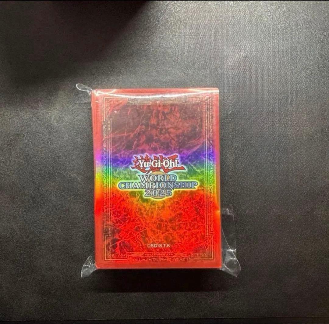 遊戯王　WCS2025 スリーブ 赤　公式 100枚