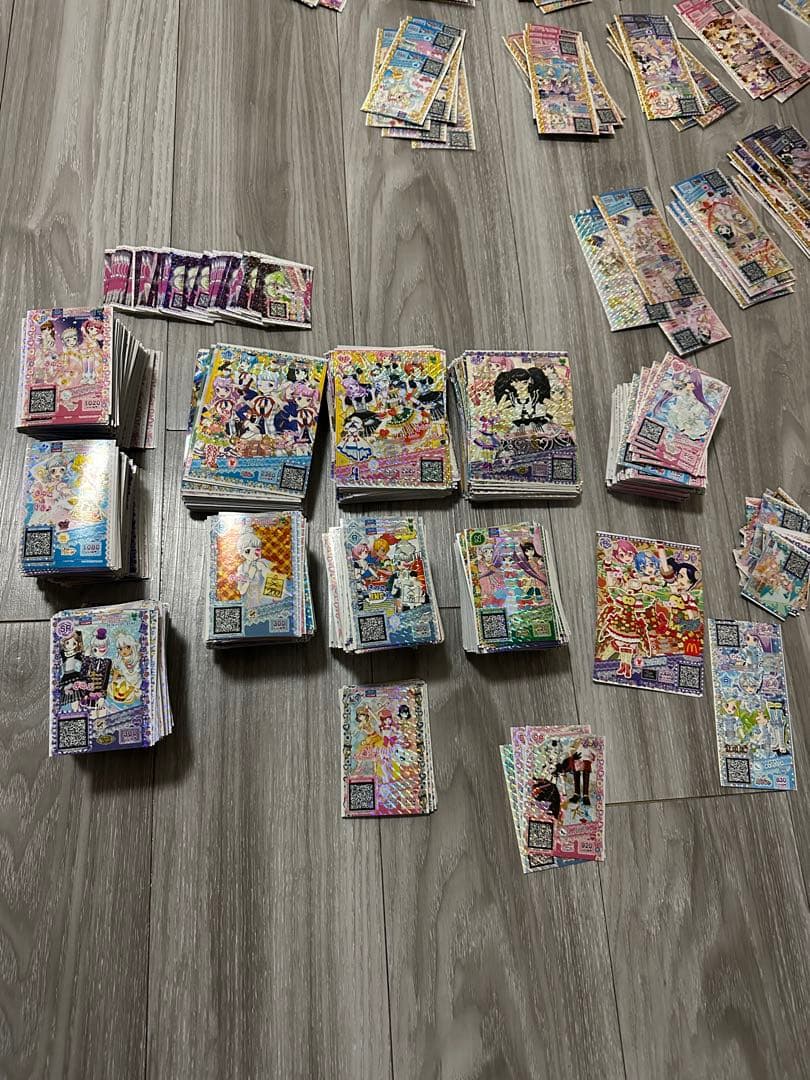 プリパラ SCRプリチケ　約2000枚　夢サイリウム　スーパーサイリウム