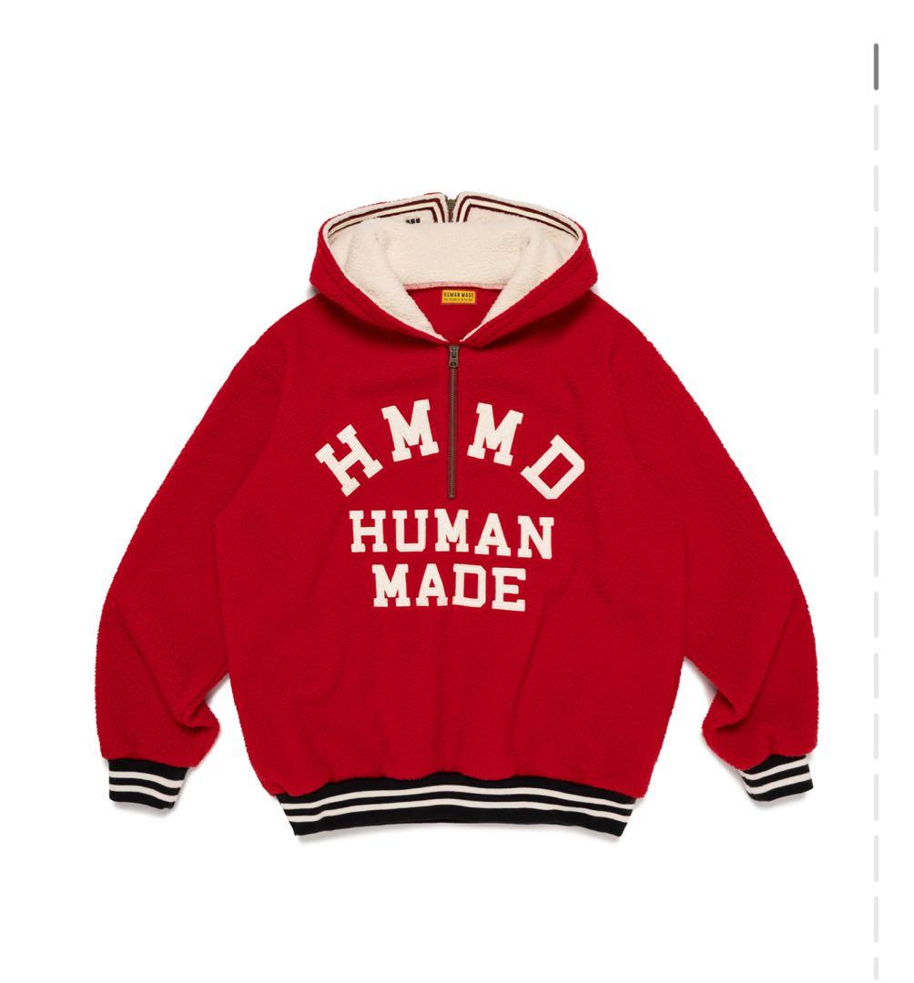 ヒューマンメイド　ハーフジップ