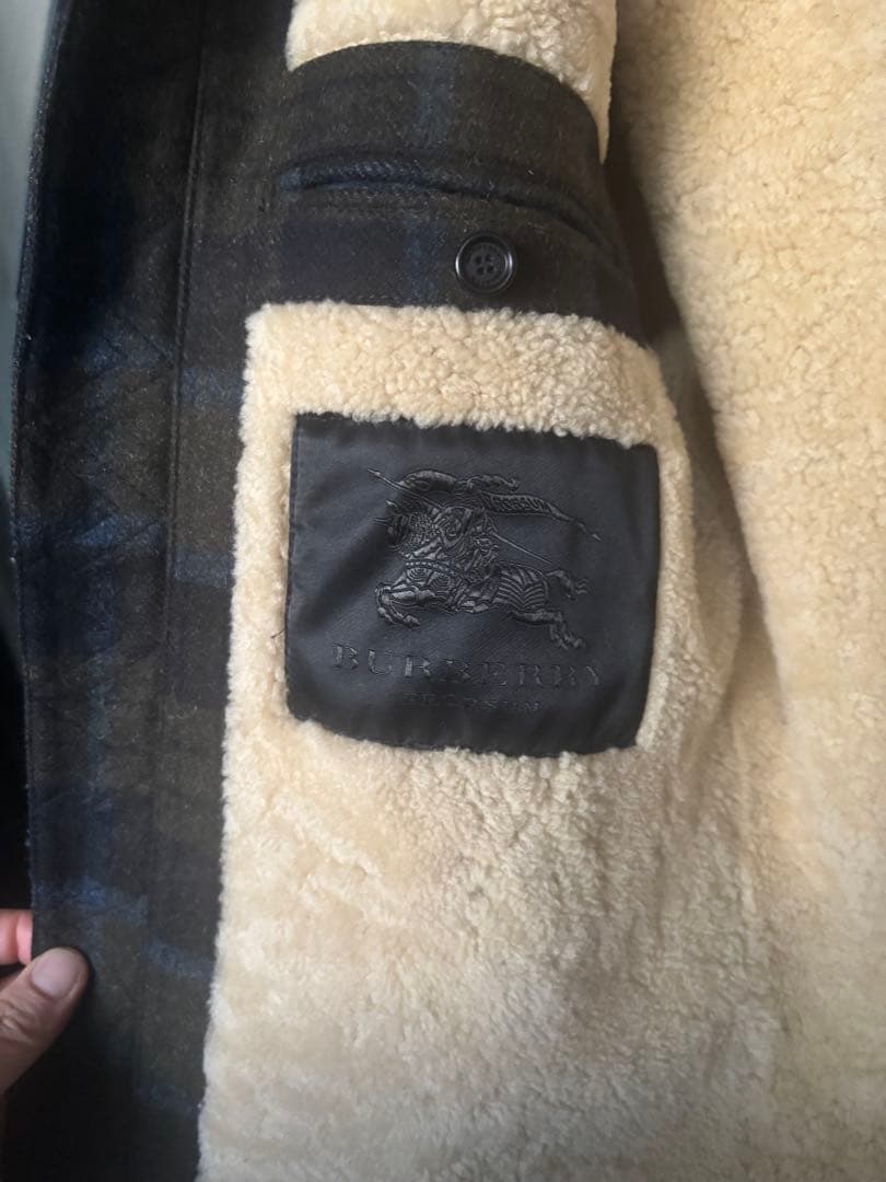 Burberry Prorsum プローサム リアルムートンジャケット　44