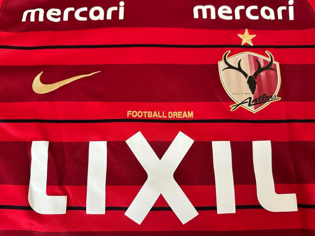 鹿島アントラーズ　 2018シーズンNIKEホームユニフォーム 内田篤人