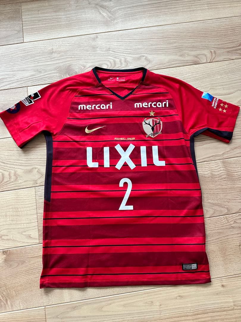 鹿島アントラーズ　 2018シーズンNIKEホームユニフォーム 内田篤人