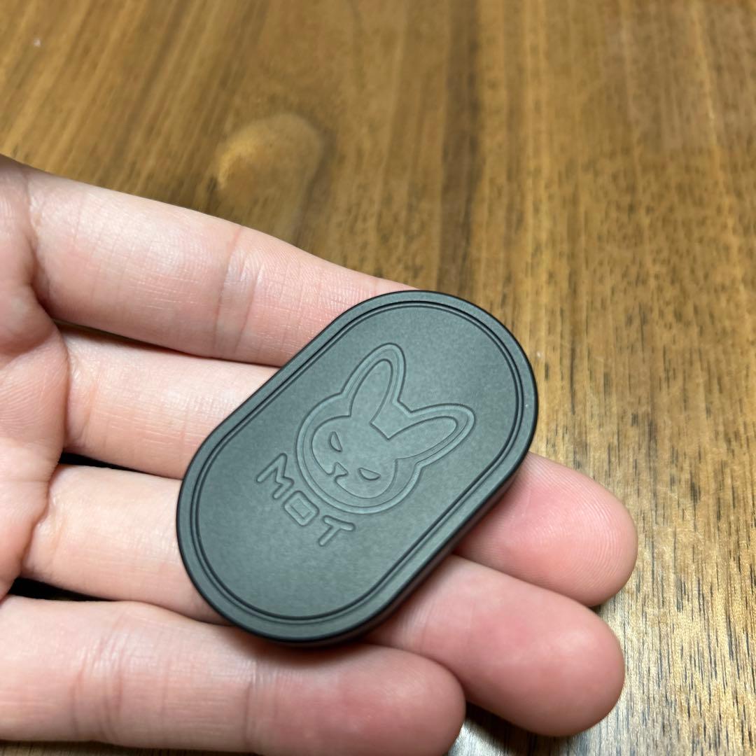 MOT Rabbit Rhythm Slider チタン製　フィジェットトイ