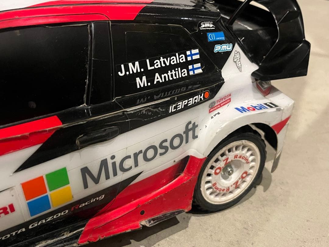 ク*ン様 タミヤ DF-03Ra ヤリス　ボディ　ラリースタートセット