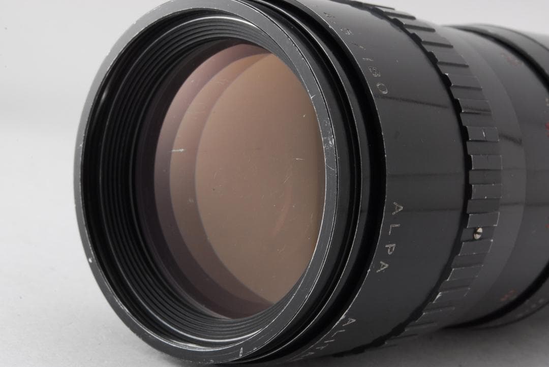 フィルムカメラ ALPA ALITAR P.ANGENIEUX 180mm f4.5