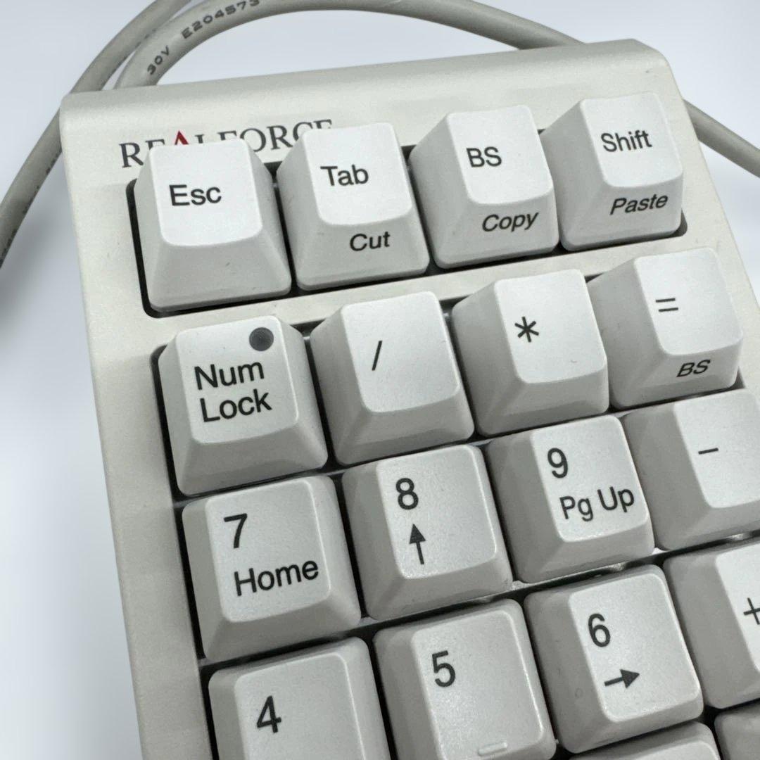 東プレ テンキー REALFORCE 23UB 白